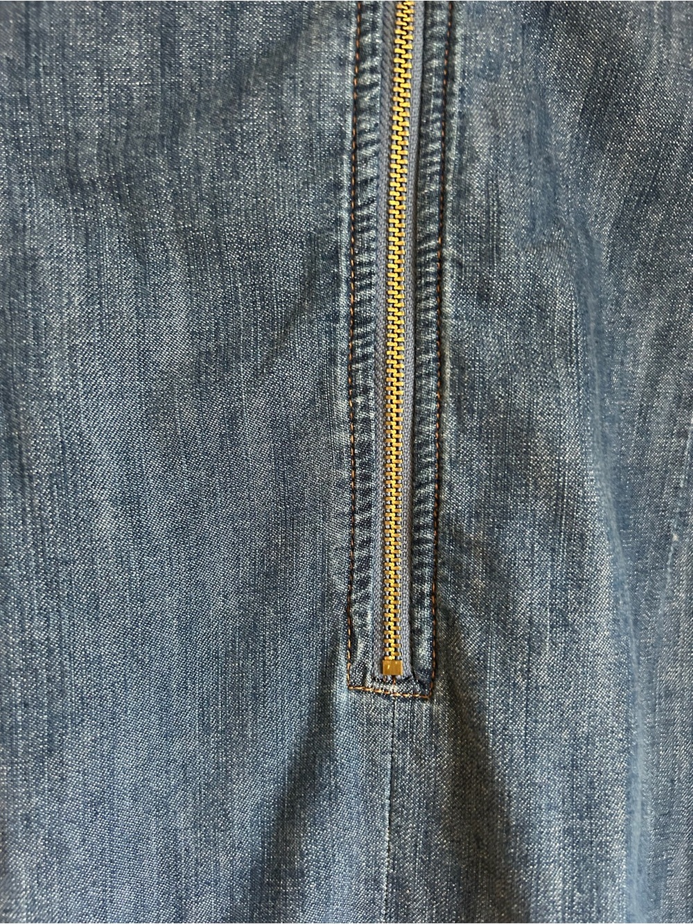 Talbots Sleeveless Denim Dress - Picture 7 of 7